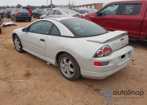 2001 Mitsubishi Eclipse Gt z USA, uszkodzony, nr VIN 4A3AC84H71E088766